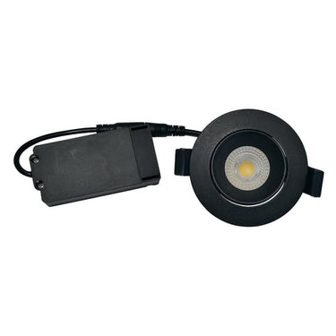 Velia Low Profile Downlight 5,5W 4000K mat sort rund - 1
