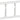 FUGA ramme Baseline 63 1,5 modul vandret tripel hvid - 1