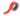 ToughStripe gulvmærketape. Rød 50.80 mm x 30.48 m. - 1