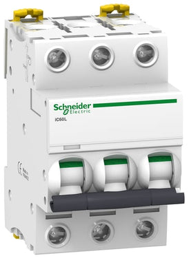 Acti9 iC60L 3P 16A Mono terminal C-karakteristik 25kA 230/400V Bredde 54mm - 1