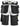 Snickers AllroundWork stretch shorts 6141 hvid/sort str. 64 - 3