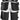 Snickers AllroundWork stretch shorts 6141 hvid/sort str. 62 - 3