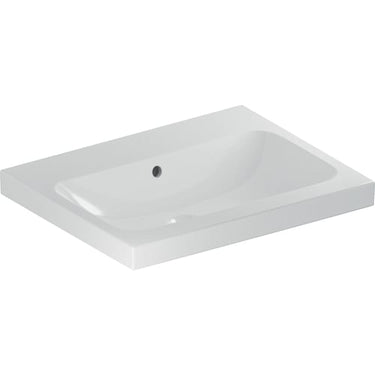 Geberit iCon Light håndvask t/møbel 600 x 480 mm hvid porcelæn - 1