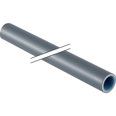 Geberit Flowfitrør ML stangvarer: d=16 mm L=5 m sølvgrå - 1