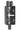 Underlag 2-modul 3x M20 IP55 sort - 1