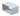 Flad Samlemuffe til kanal 75 x 150mm Hvid PVC - 1