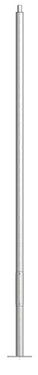 Cylindrisk mast 5,0 M for nedgravning - 1