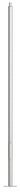 Cylindrisk mast 5,0 M for nedgravning - 1