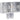 Underlag 2-modul 2x M20 IP55 grå - 1
