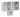 Underlag 2-modul 2x M20 IP55 grå - 1