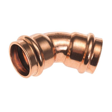 Conex Bänninger >B< MaxiPro 45° bøjning  1/2" kobber - 1