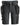 LiteWork stretch shorts 6108 m. aftagelige hylsterlommer koksgrå str. 62 - 1