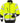 Fristads Hi-Vis sweat jakke kl.3 7426 gul/sort str 3XL - 1