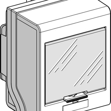 Afgangsboks 32A KNB32CM55 - 1