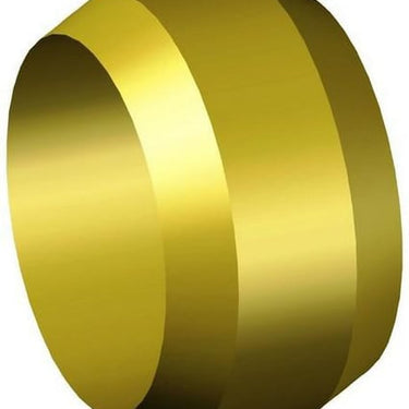 Klemring 8 mm X 1/4 messing - 1