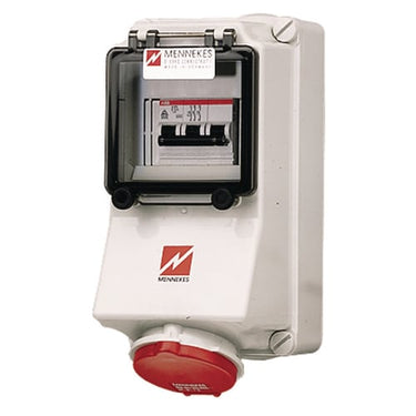 CEE vægudtag 5 polet 32A 400V IP44 5016 - 1