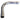 40MM (1 1/2") BØJNING ALUMINIUM IKKE D-MÆRKET - 1