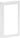 LK FUGA antibakteriel SOFT designramme 2-modul indsatse lodret hvid - 1