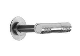 VOLA 080D vægmonteret dobbeltbruser 130 mm krom - 1
