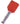 Isoleret dobbelt terminalrør rød 2x10mm² L=14mm - 1