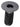 M24X60 sort undersænket insexskrue 10.9 - 1