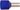Isoleret ABIKO terminalrør KA16-18ETD 16mm² L18 Blå - 1