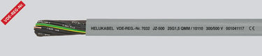 Styrekabel OZ-500 5X0,5  afmål - 1