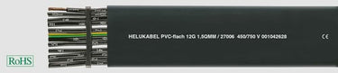 Fladkabel PVC-flad 18G0,75  afmål - 1