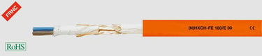 Fuktionssikkerkabel (N)HXCH-FE 180/E 30 3x1.5 RE/1.5 orange afmål - 1