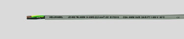 Styrekabel JZ-602 UL-CSA 7XAWG 8  grå  afmål - 1