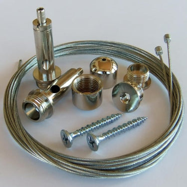 Wireophængssæt komplet 2m - 1