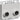 LK OPUS 66 Antenneudtag TV/R sløjfedåse type TD312E Class A+ 1 modul lysegrå - 1