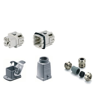 Komplet HA04 stik metal for chassismontage 1802440000 - 1