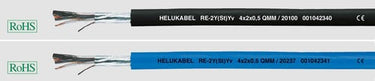 Signalkabel RE-2Y(ST)Yv - 8X2X0,75  afmål sort - 1
