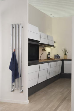 Håndklæderadiator strømberg regus 1500X266 krom, lige - 1