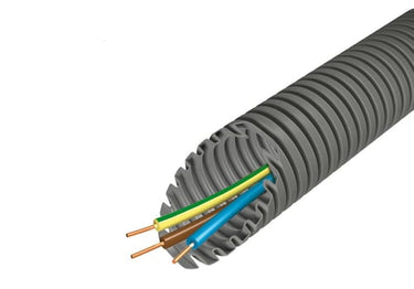 20MM (3/4") KABELRØR HALOGENFRI FIREPROOF EQ 5G2,5 750N GRÅ R100 - 1