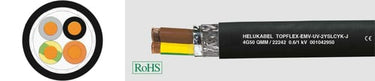 Motorkabel TF-EMV-UV-2YSLCYK-J 4G185 QMM 0.6/1KV afmål - 1