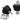 Vibrationsdæmper 10-15kg 4 styk - 1
