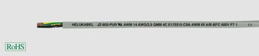 Styrekabel JZ-602-PUR UL-CSA 4XAWG 14  grå  afmål - 1