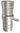 Metalbestos Omega skorstensforing med kondensaftap Ø130 x 180 mm - 1
