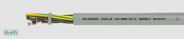 Styrekabel PUROE-JZ grå 5G2,5 afmål - 1