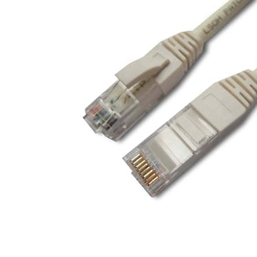 Patchkabel Kat. 5E UTP 1M LSZH Hvid - 1