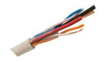 Alarmkabel FLQQBR 2X1,5+2X2X0,5 hvid B100 - 1