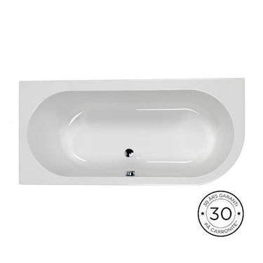 Strømberg Status badekar 1700 x 800 mm venstre carronite - 1