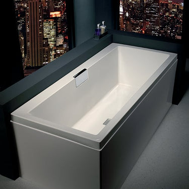 Strømberg L-panel til badekar carronite 1800 x 800 mm - 1