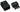 Hunstik med aflastningshus 3-polet sort - 1
