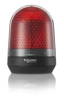 Signallampe Ø100 mm LED multifunktion uden buzzer rød 100-230 VAC - 1