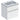 Geberit Icon møbelpakke 600 x 480 x 630 mm 2 skuffer hvid porcelæn lakeret blankpoleret - 1
