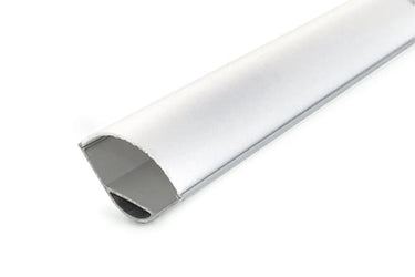 Alu profil 5 med opal cover - 2,5 m - 1