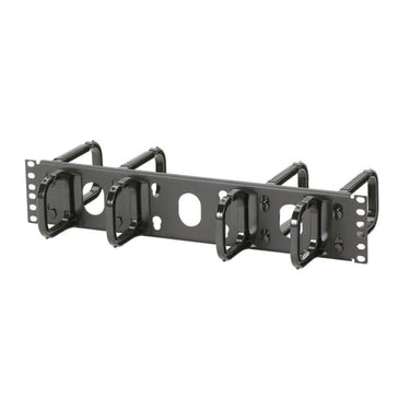 Kabelmanagement panel D-ringe for og bag 2U - 1